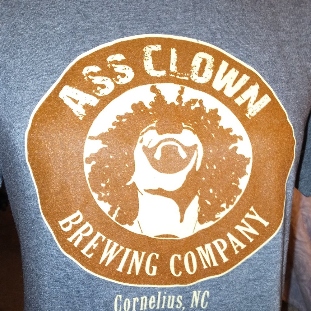 ASS CLOWN Brewing Company Cornelius NC Size M Pre-loved